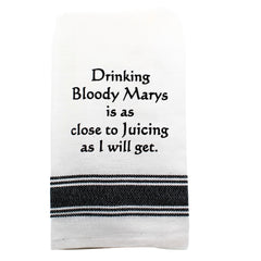 Drinking Bloody Marys Towel