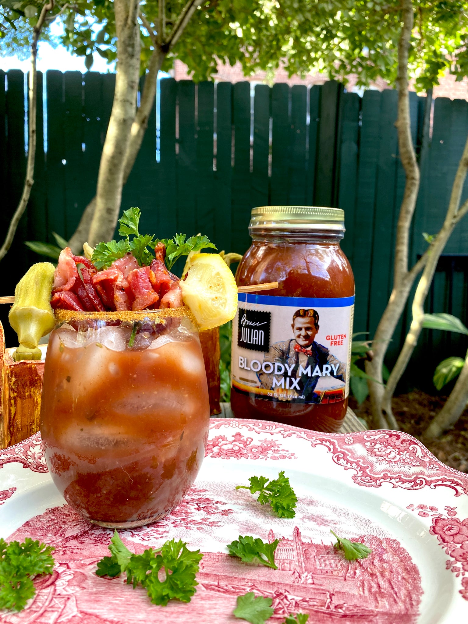 Bloody Mary Mason Jar